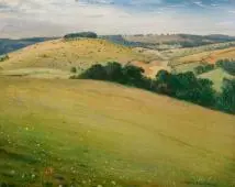 Summer in the Downs By Christopher Richard Wynne Nevinson