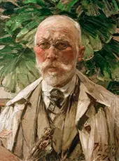 Self Portrait 1927 By Heinrich von Zugel