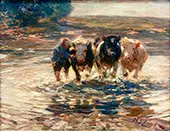 Through the Ford 1917 By Heinrich von Zugel
