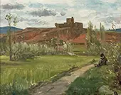 The Fort of Urgell in Spain By Henry Bacon