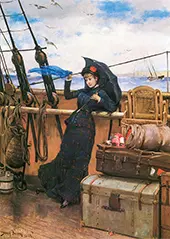 The Departure 1879 By Henry Bacon