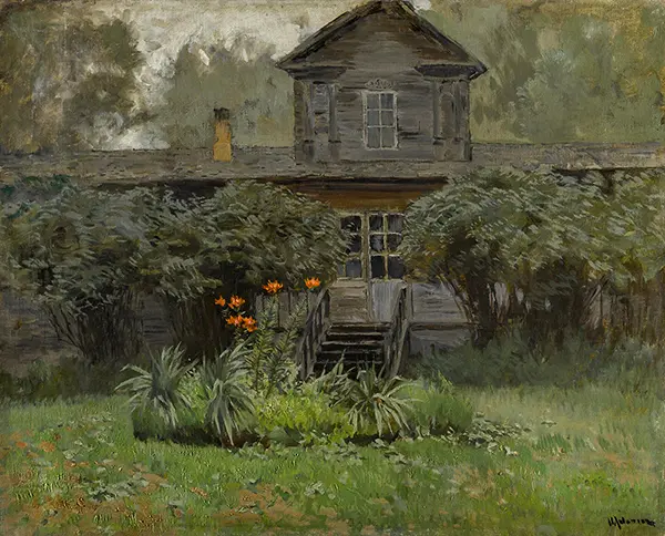 Dacha By Isaac Levitan