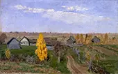Golden Autumn, Slobodka By Isaac Levitan