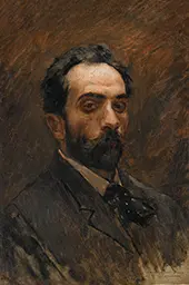 Self-portrait By Isaac Levitan