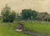 Village Road, c1880 By Isaac Levitan