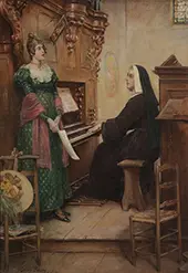 The Rehearsal 1892 By Henry Bacon