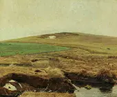 A Hill Near Refsnaes By Georg Achen