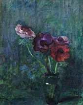 Anemones By Eilif Peterssen