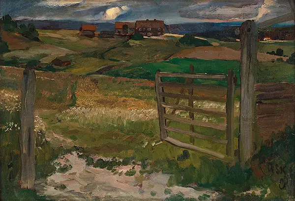 Evening Upper Ask By Eilif Peterssen