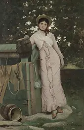 A Modern Rebecca By Edwin Blashfield