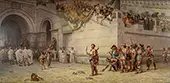 Commodus Leaving the Arena at the Head of the Gladiators By Edwin Blashfield