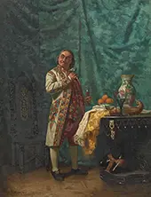 Draining the Glass By Edwin Blashfield