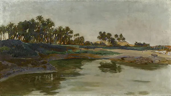 Island of Elephantine Egypt By Edwin Blashfield