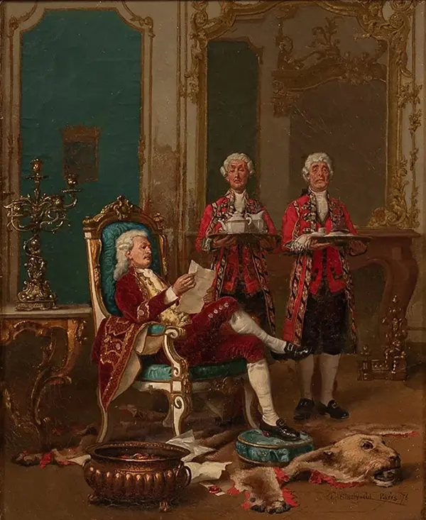 Untitled 1876 By Edwin Blashfield