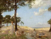 Bathers Pas de Calais By Algernon Talmage