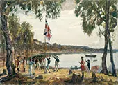 Founding of Australia 1937 By Algernon Talmage