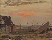 Sunset 1918 By Algernon Talmage