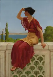 The Signal 1899 By John William Godward