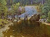 Trout Pool North Newry Maine By John Joseph Enneking
