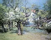 Through the Orchard By John Joseph Enneking
