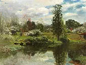 Summer on The Lake By John Joseph Enneking