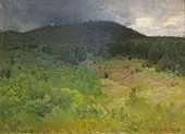 Spring Storm Approaching By John Joseph Enneking