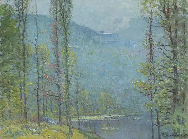 Spring Landscape New Hampshire 1907 By John Joseph Enneking