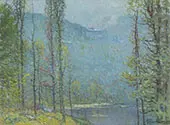 Spring Landscape New Hampshire 1907 By John Joseph Enneking