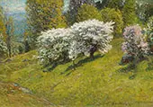 Spring Hillside By John Joseph Enneking