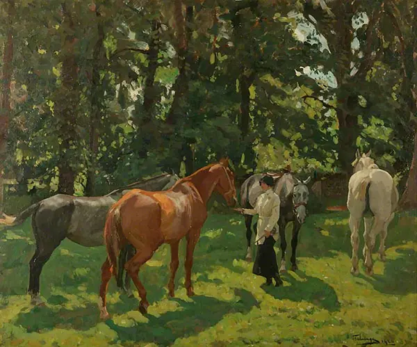 The Old Hunter By Algernon Talmage