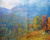 Mountain Landscape By John Joseph Enneking