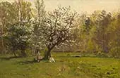 Climbing The Apple Tree By John Joseph Enneking