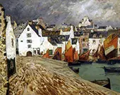 Douarnenez Sunday Morning 1905 By Charles Cottet