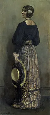 Portrait of Miss JLB 1906 By Charles Cottet