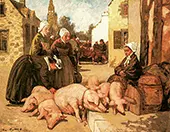 Selling Livestock By Charles Cottet