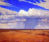The Plains By Maynard Dixon