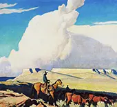 Open Range 1942 By Maynard Dixon
