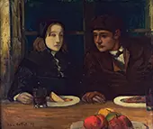 The Farewell Supper Toilers of the Sea By Charles Cottet