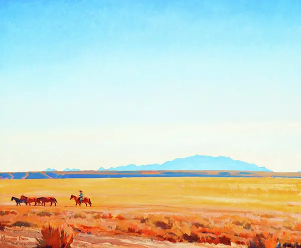Land Westward By Maynard Dixon