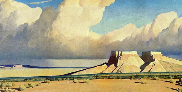 Desert Mesa By Maynard Dixon