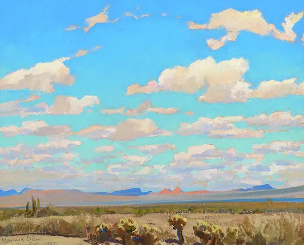 Clouds of a Summer Afternoon By Maynard Dixon