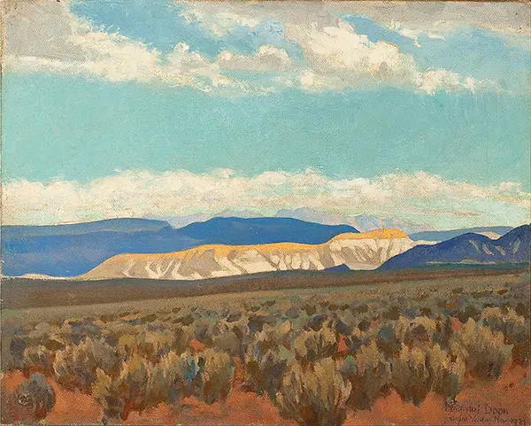 Calico Hill 1927 By Maynard Dixon