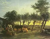 Farm Near the Hague By Paulus Potter