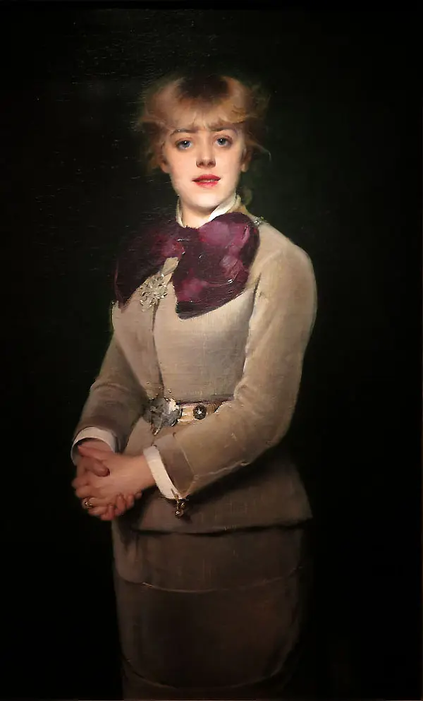Portrait Jeanne Samary 1879 By Louise Abbema