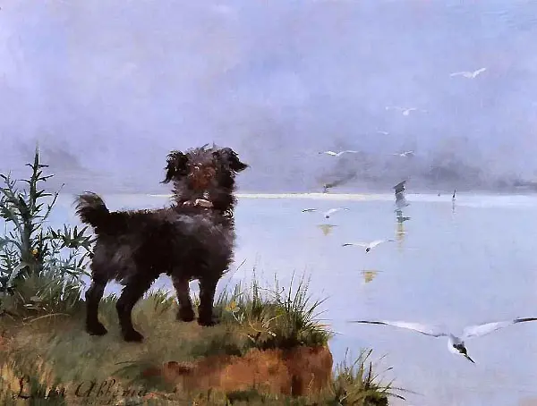 In Anticipation of the Master By Louise Abbema