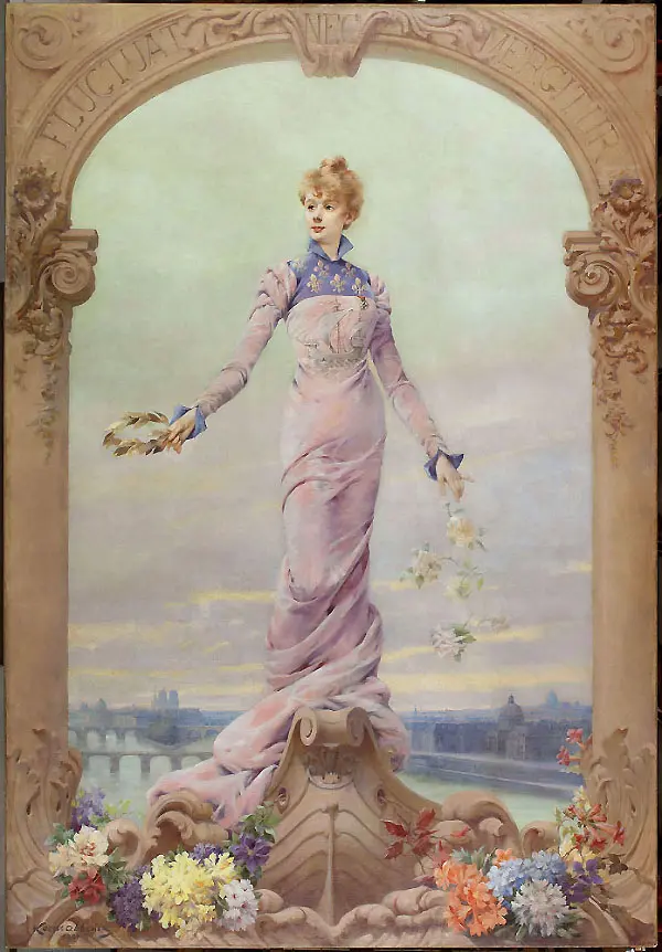 Allegory of the City of Paris By Louise Abbema