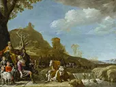 God Appears to Abram at the Sacred Tree of Moreh at Shechem By Paulus Potter