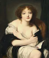 The Girl with the Letter 1770 By Jean Baptiste Greuze