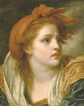 A Young Girl By Jean Baptiste Greuze