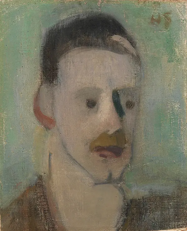Einar Reuter III By Helene Schjerfbeck